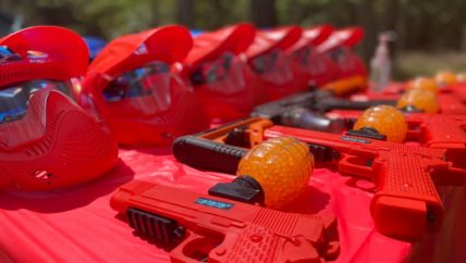 Gelball rouge
